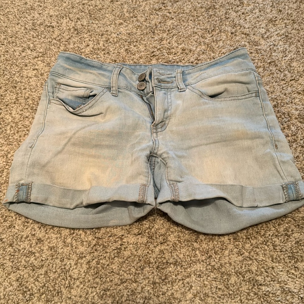 size 1 SO light blue shorts